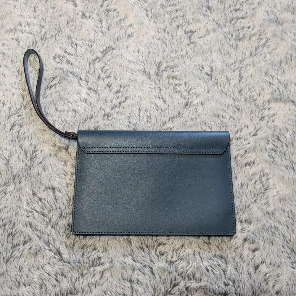NEW Kate Spade Mollie Wristlet Wallet Blue Leather Putnam Drive